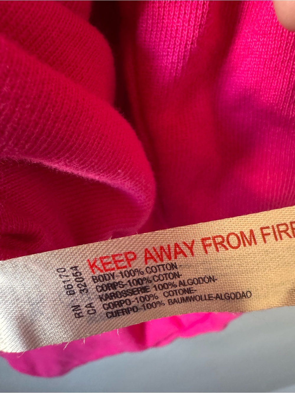 Free People Movement Bright Pink Cropped Bubble Sleeve & Hem Sweatshirt Large - Picture 5 of 6
